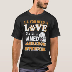Labrador Anatomy Of A Labrador Retriever Dog T-Shirt
