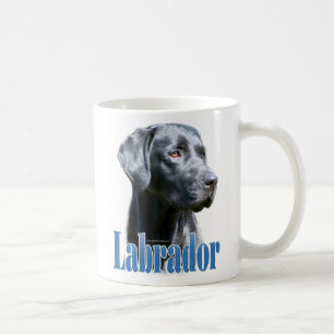 Labrador (black) Name Coffee Mug