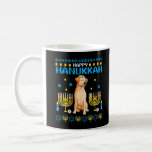 Labrador Chanukah Jewish Ugly Hanukkah Sweater Paj Coffee Mug<br><div class="desc">Labrador Chanukah Jewish Ugly Hanukkah Sweater Pajama T-Shirt</div>