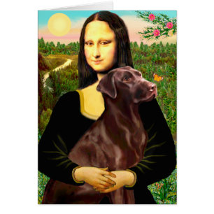 Labrador (Chcolate) - Mona Lisa