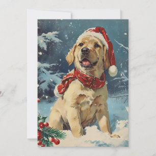 Labrador Christmas Holiday Card