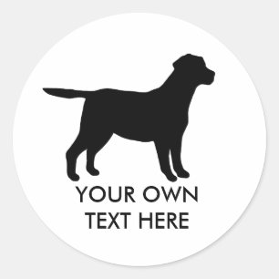 Labrador Classic Round Sticker