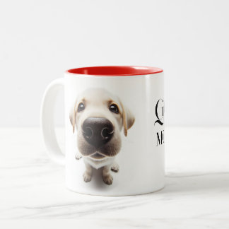 Labrador close-up Mug with you name