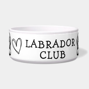Labrador Club Black and White Theme