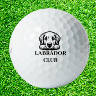 Labrador Custom Club Theme Golf Balls