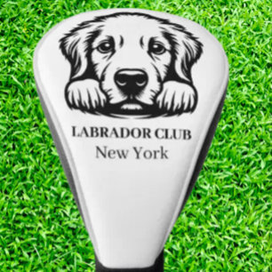Labrador Custom Club Theme Golf Head Cover