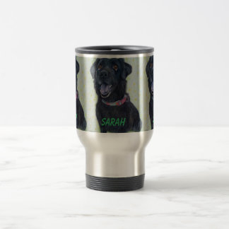 Labrador customizable travel mug