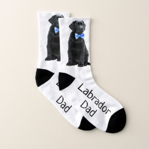 Labrador Dad Black Lab Socks