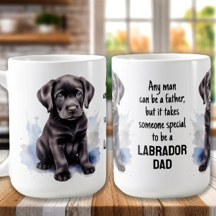 Labrador Dad Dog Lover Cute Father's Day Puppy Coffee Mug