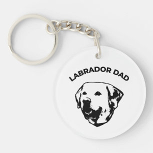 Labrador Dad   Key Ring