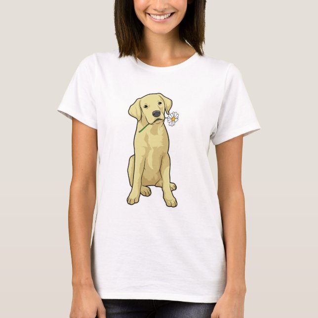 Labrador Daisy T-Shirt (Front)