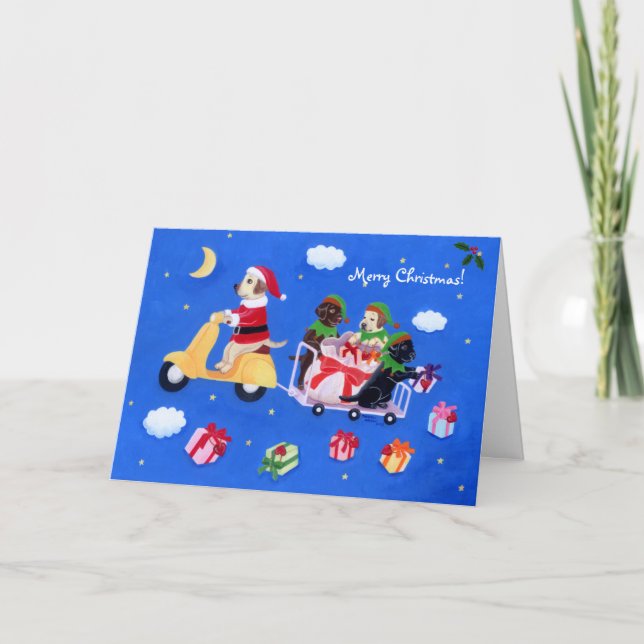 Labrador Delivery Christmas Cards (Front)