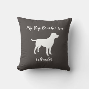 Labrador Dog Baby Shower Lab Grey Gender Neutral T Cushion