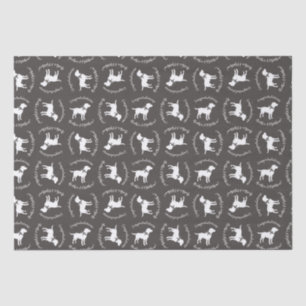 Labrador Dog Baby Shower Lab Grey Gender Neutral Tissue Paper
