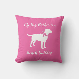 Labrador Dog Baby Shower Pink Girl Lab Cushion