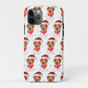 Labrador Dog Breed Christmas iPhone 11 Pro Case
