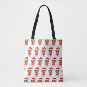 Labrador Dog Breed Christmas Tote Bag