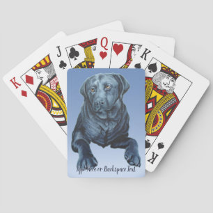 Labrador Dog Cards Hunting Dog Art Playing Cards