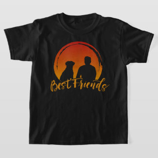 Labrador dog Dog and Human are best friend T-Shirt