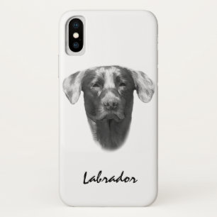 Labrador Dog elegant iPhone X Case