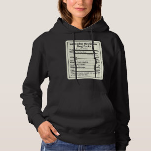 Labrador Dog Facts Hoodie