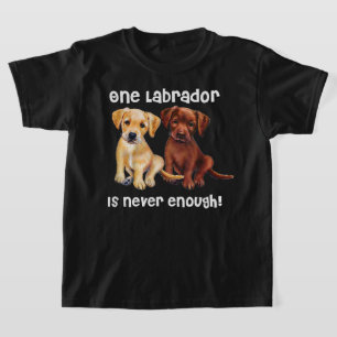 Labrador Dog funny Gift yellow chocolate brown lab T-Shirt