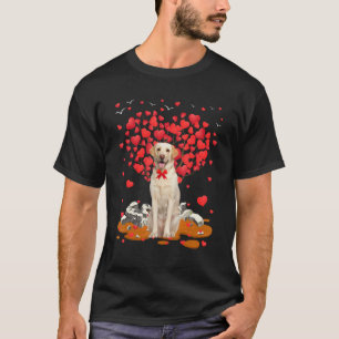 Labrador Dog Heart Valentines Day Dog Dad Dog Mom T-Shirt