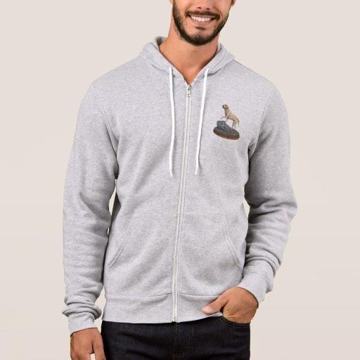 Image of Labrador Dog Monument Hoodie