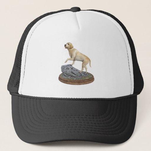 Image of Labrador Dog Monument Trucker Hat