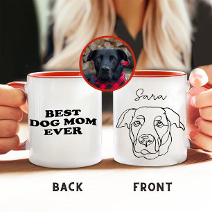 Labrador Dog Personalised Christmas Gift Mug