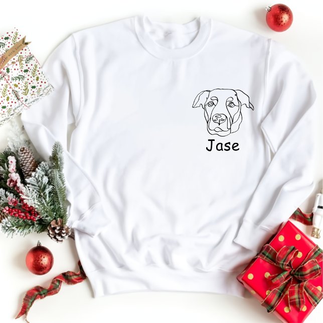 Labrador Dog Personalised Hand Drawing T-Shirt (Creator Uploaded)
