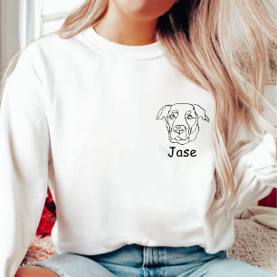 Labrador Dog Personalised Pet Lover Sweatshirt