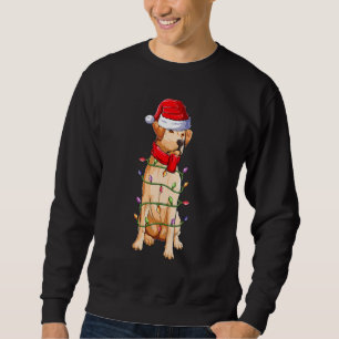 Labrador Dog Santa Claus Apparel Christmas Boys Gi Sweatshirt