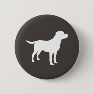Labrador Dog Theme Baby Shower Gender Neutral 6 Cm Round Badge