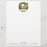 Labrador Dog Walker Custom Business Letterhead