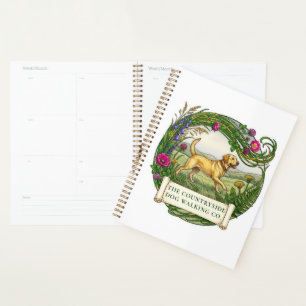 Labrador Dog Walker Trainer Planner