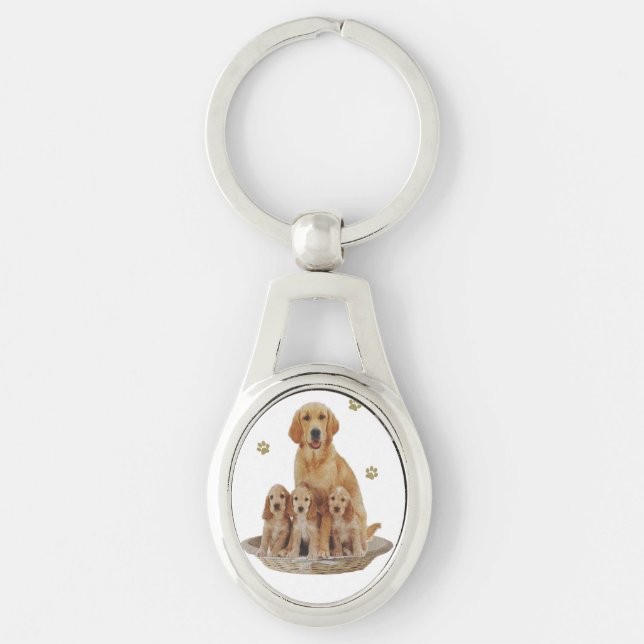 Labrador gifts key ring (Front)