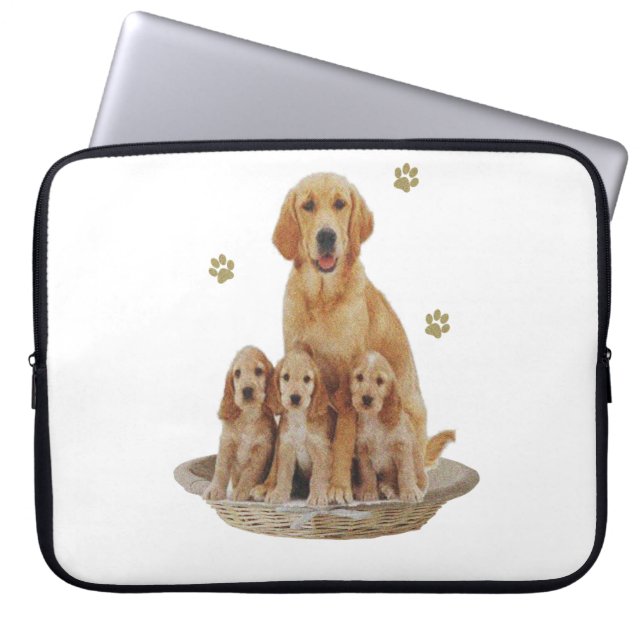 Labrador gifts laptop sleeve (Front)