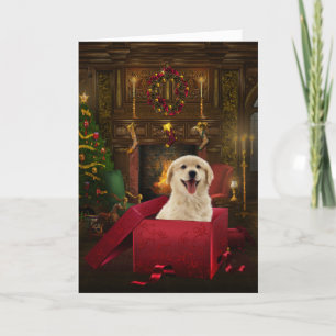 Labrador Golden Retriever Christmas Cards