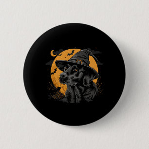Labrador Halloween Funny Cute Dog Black Lab Mum 6 Cm Round Badge