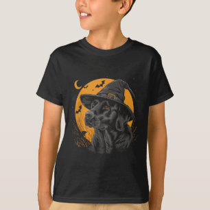 Labrador Halloween Funny Cute Dog Black Lab Mum T-Shirt
