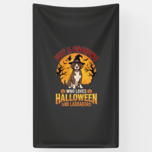 Labrador Halloween Grandma Dog Design_1 Banner