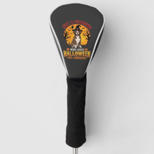 Labrador Halloween Grandma Dog Design_1 Golf Head Cover