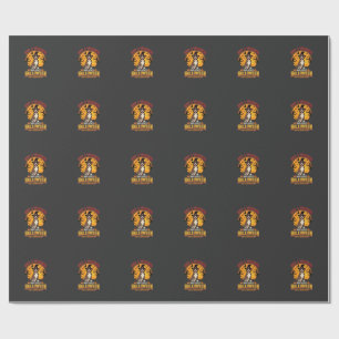Labrador Halloween Grandma Dog Design_1 Wrapping Paper