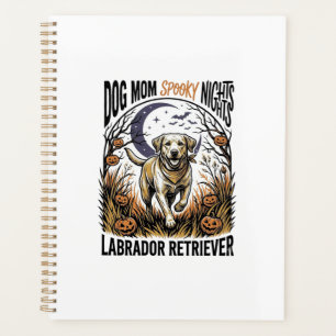 Labrador Halloween Shirt Vintage Dog Mum Graphic_1 Planner