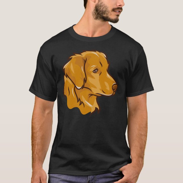 Labrador Head T-Shirt (Front)