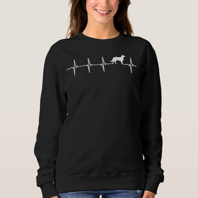 Labrador Hearbeat For Labrador Sweatshirt (Front)