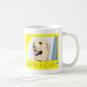 Labrador in a Cab Coffee Mug