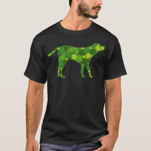 Labrador Irish Lucky Green Shamrock Clover St Pat T-Shirt
