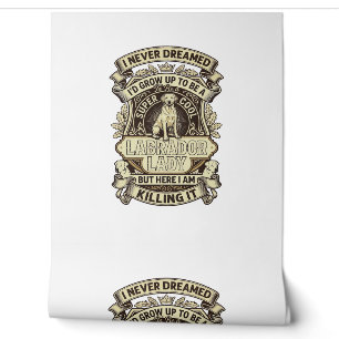 Labrador Lady Dog Crown Shield_1 Wallpaper